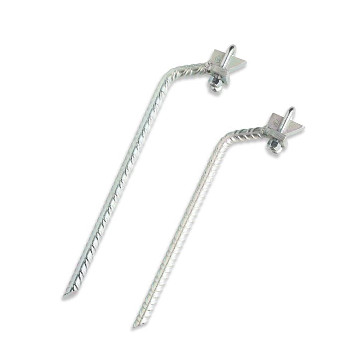 Klettersteiganker vertikal 16mm verzinkt – Bild 2