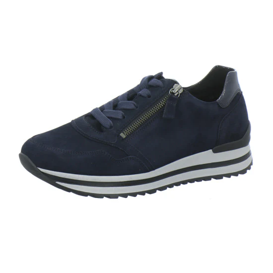Gabor Comfort Sneaker Damen Dunkelblau – Bild 9